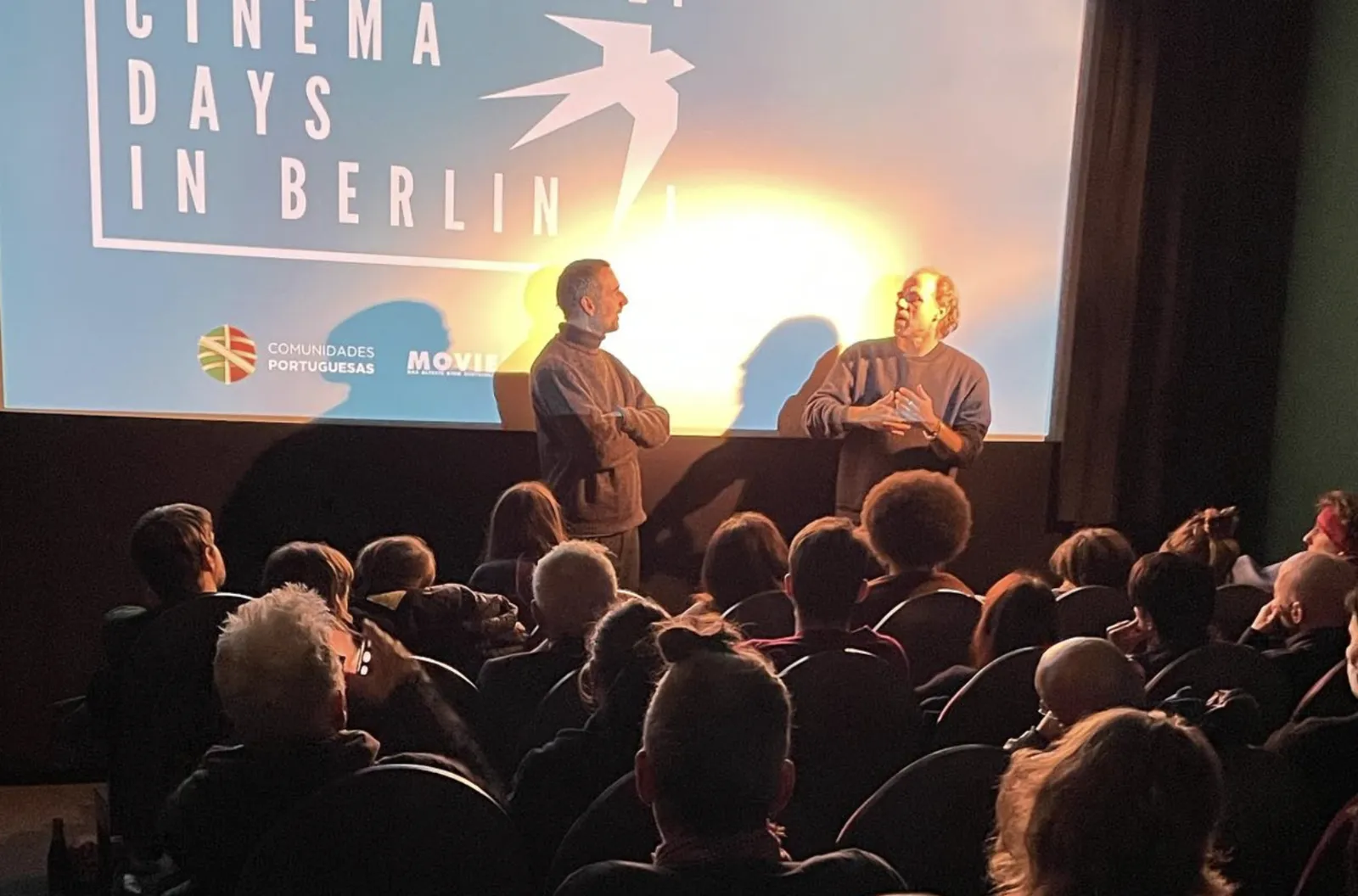 A full house in the Moviemento auditorium