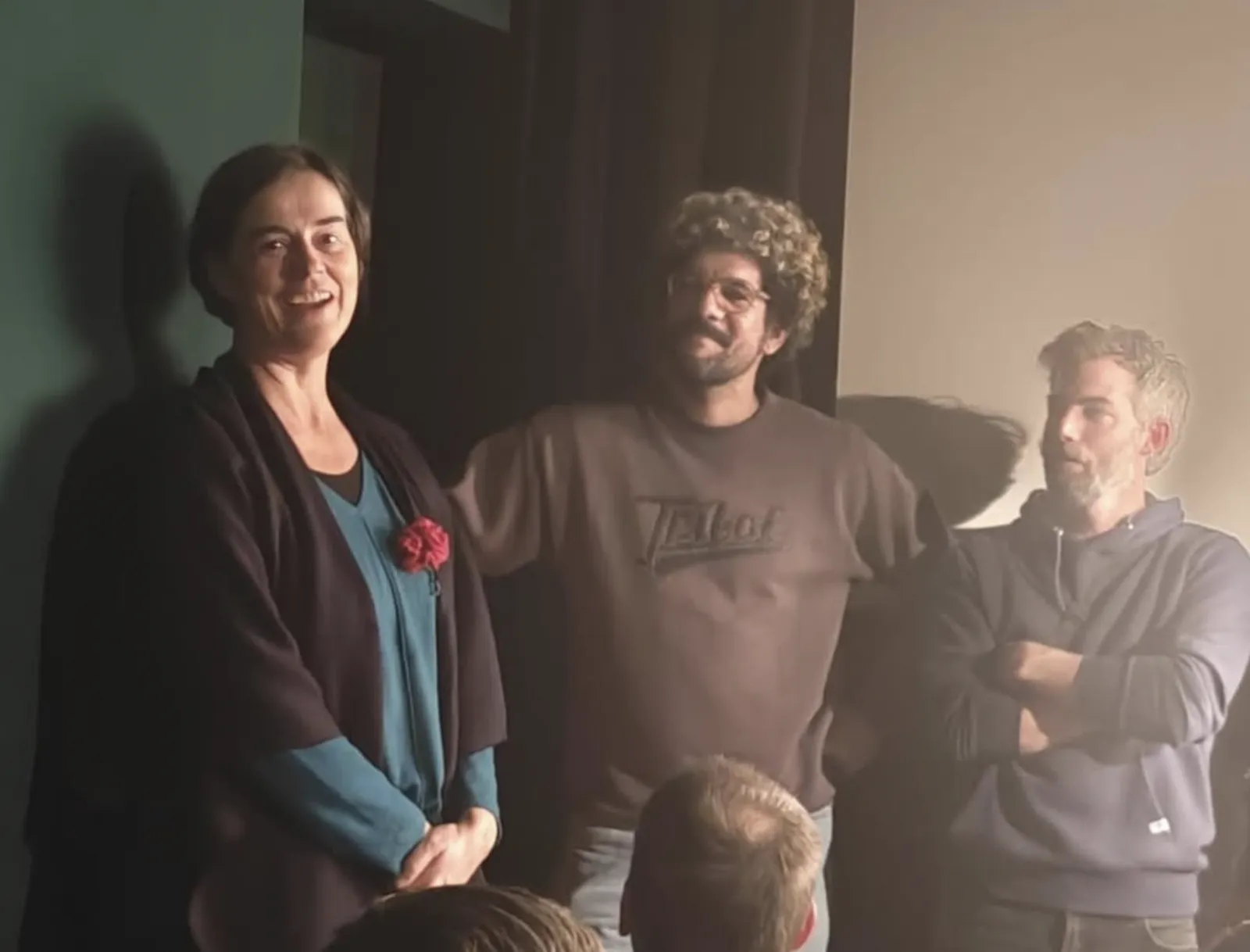 Filmmakers in conversation with the audience