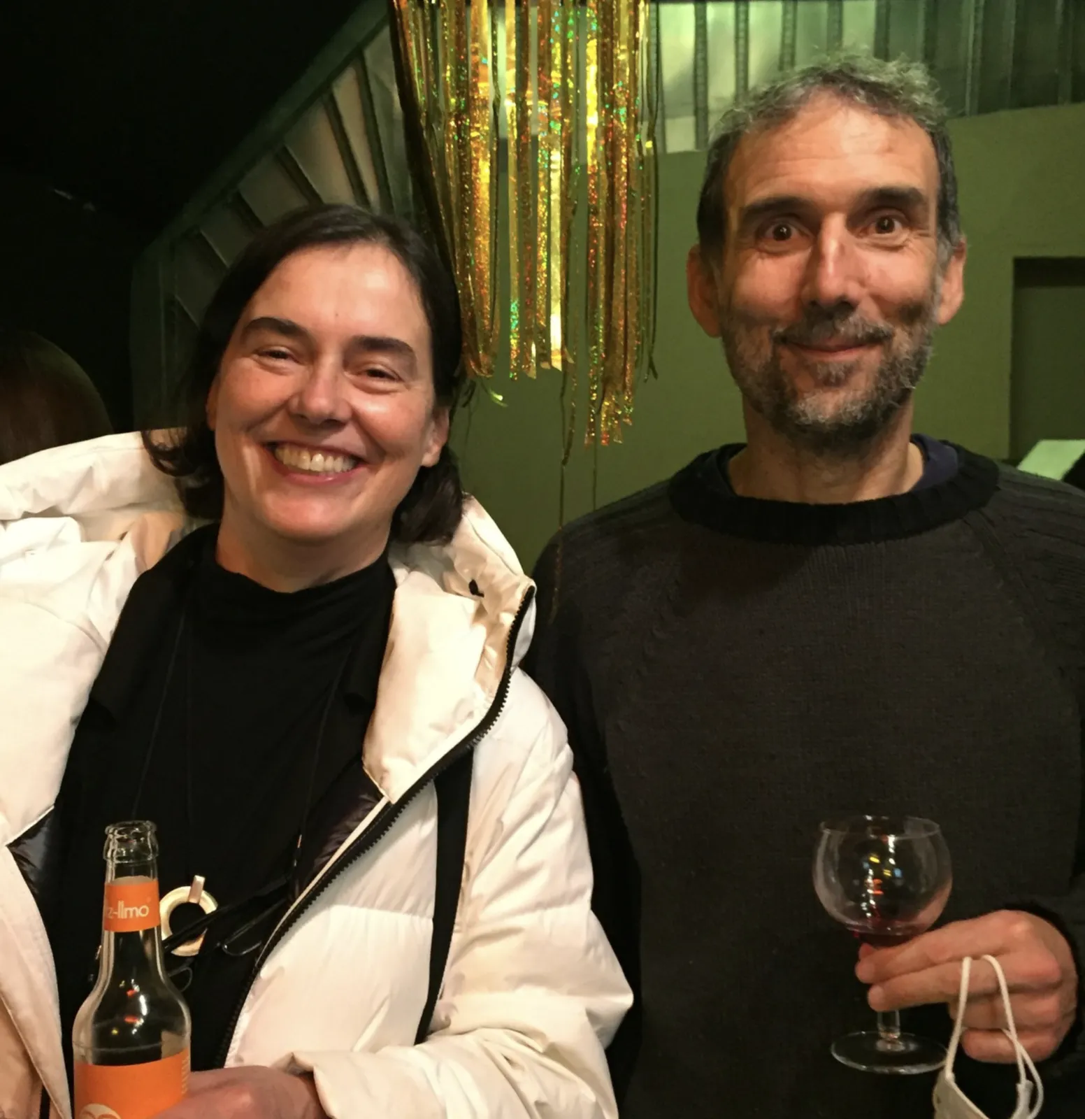 Two of the people behind the festival
